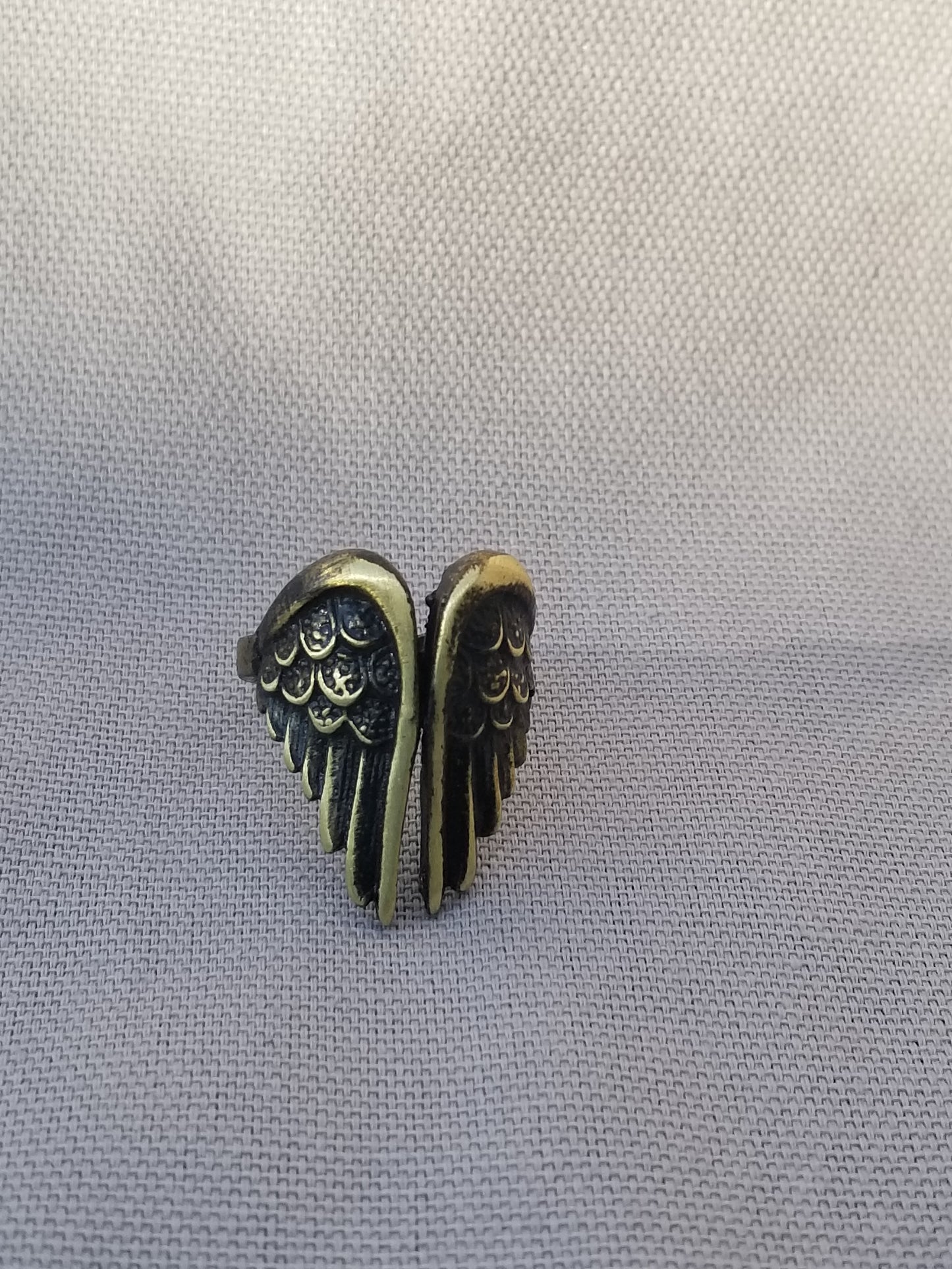 Angel Dirty Silver Ring