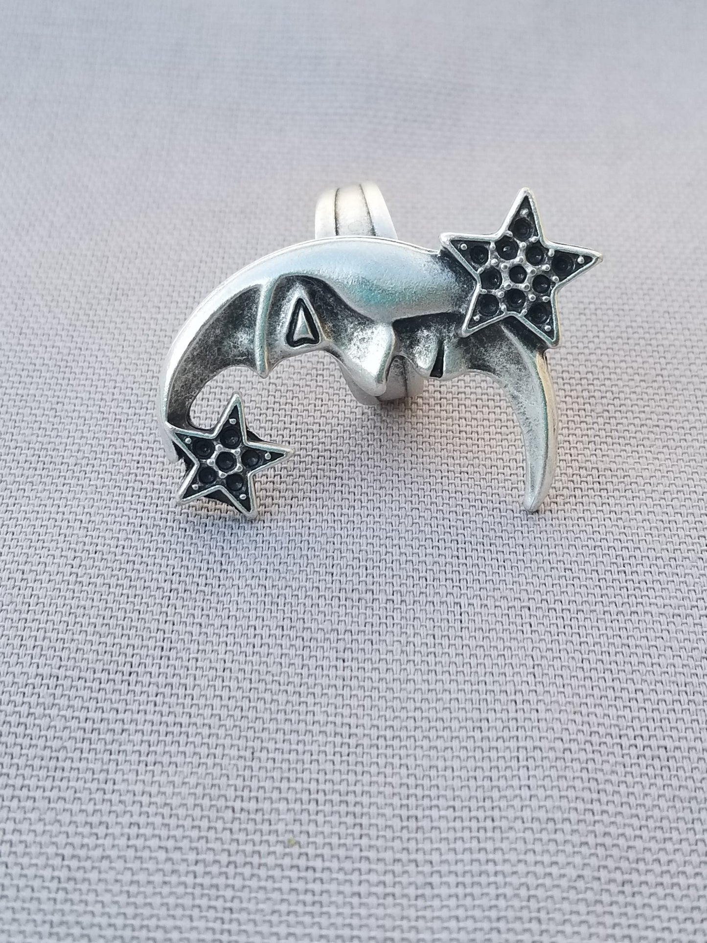 Silver Moon ring