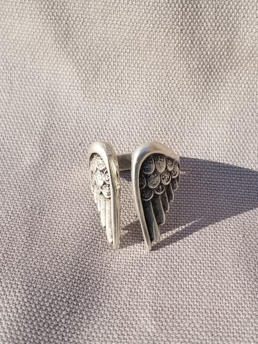 Angel Silver Ring