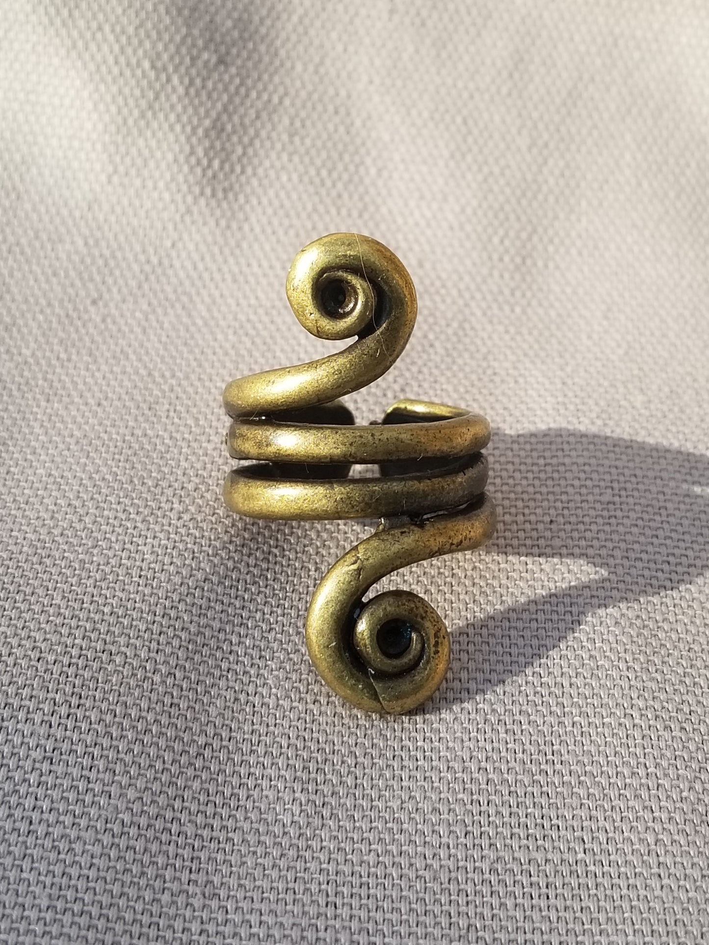 Swirl Metal Ring